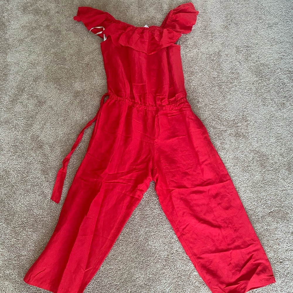 Tommy bahama off the shoulder romper